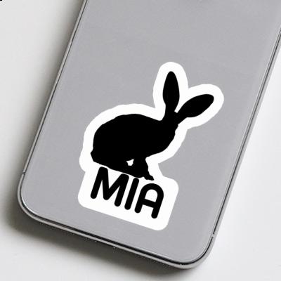 Autocollant Lapin Mia Laptop Image