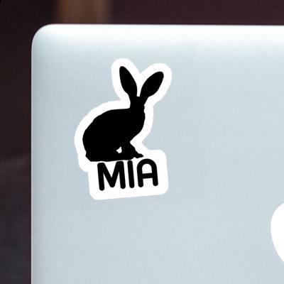 Autocollant Lapin Mia Image