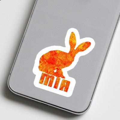 Rabbit Sticker Mia Image