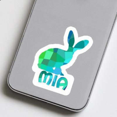 Sticker Rabbit Mia Laptop Image