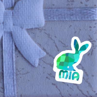 Hase Aufkleber Mia Notebook Image