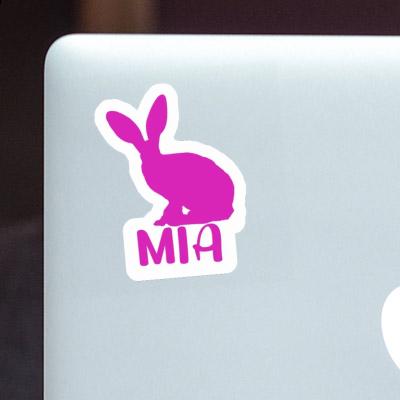 Autocollant Lapin Mia Notebook Image