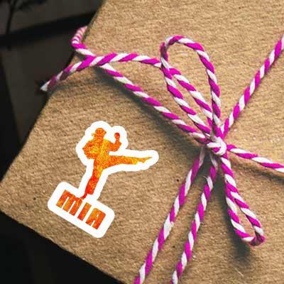 Sticker Karateka Mia Gift package Image