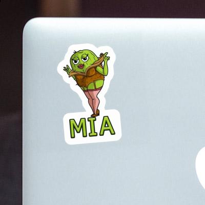 Sticker Kiwi Mia Laptop Image