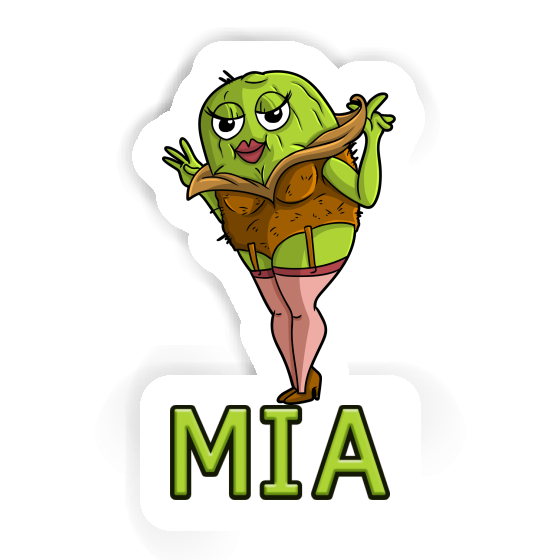 Sticker Mia Kiwi Notebook Image