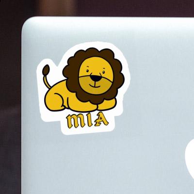 Mia Sticker Lion Notebook Image