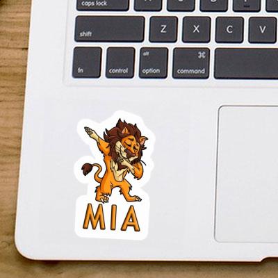 Autocollant Lion Mia Notebook Image