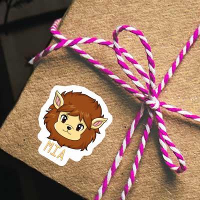 Sticker Mia Lion Notebook Image