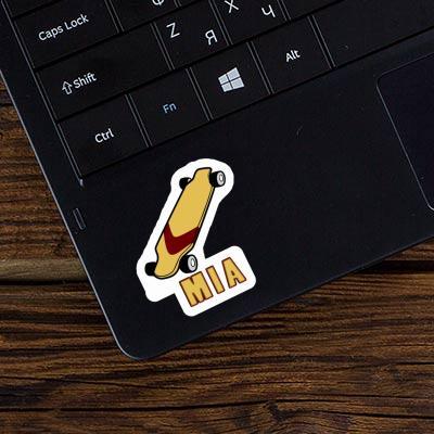 Sticker Longboard Mia Notebook Image