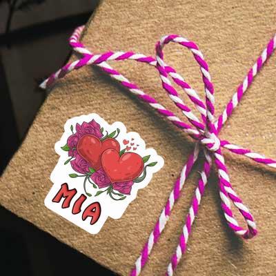 Sticker Heart Mia Notebook Image