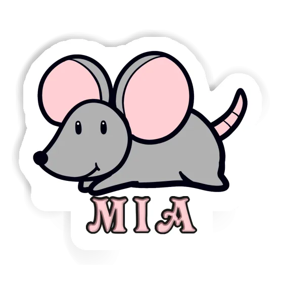 Autocollant Souris Mia Image