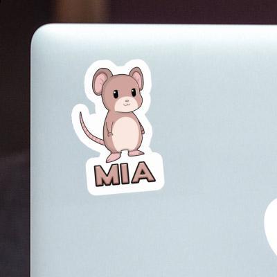 Aufkleber Maus Mia Laptop Image