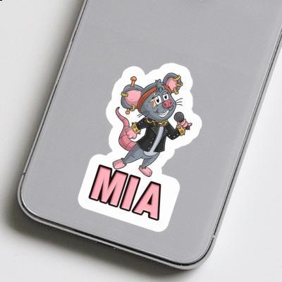 Mia Sticker Singer Notebook Image