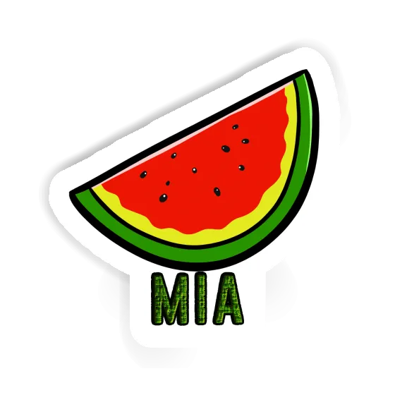 Sticker Watermelon Mia Notebook Image