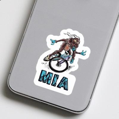 Mia Sticker Biker Notebook Image