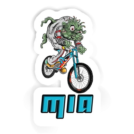 Downhill Biker Sticker Mia Gift package Image