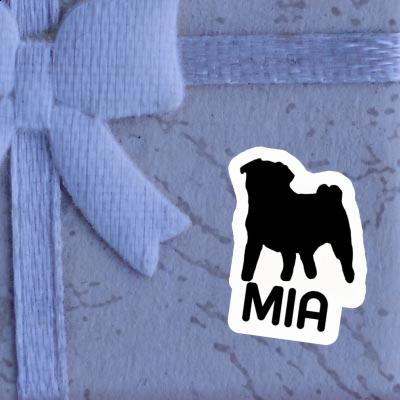 Pug Sticker Mia Gift package Image