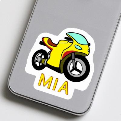 Sticker Motorrad Mia Laptop Image