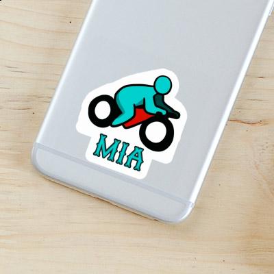 Mia Sticker Motorbike Driver Image