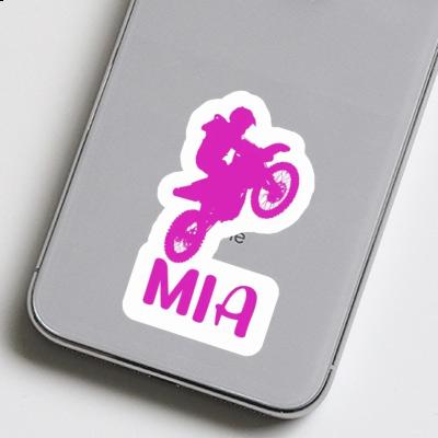 Mia Sticker Motocross Jumper Laptop Image