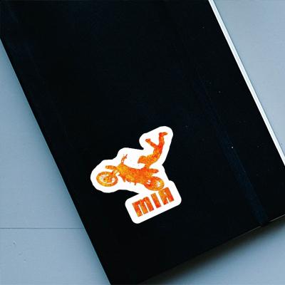 Mia Sticker Motocross Rider Image