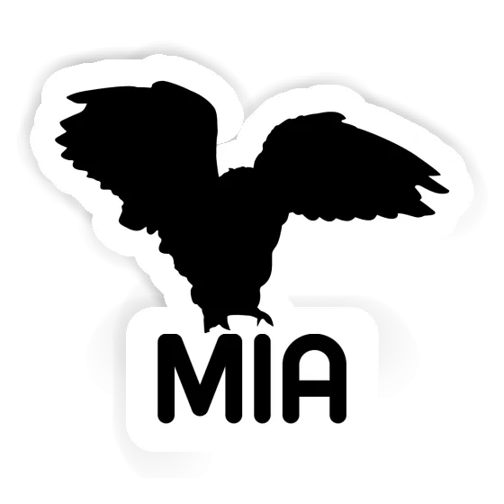 Sticker Mia Eule Laptop Image