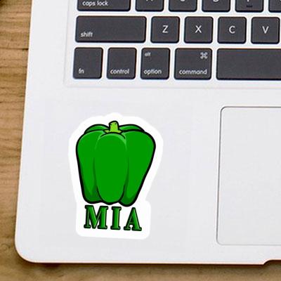 Sticker Pepper Mia Laptop Image