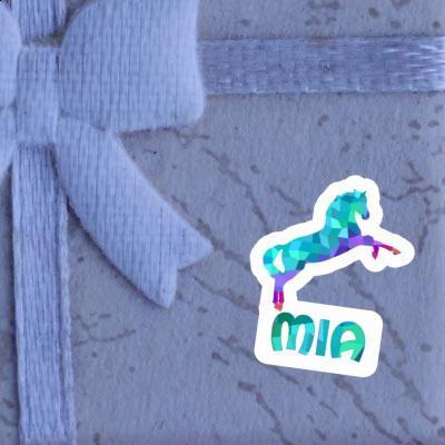 Mia Sticker Horse Notebook Image