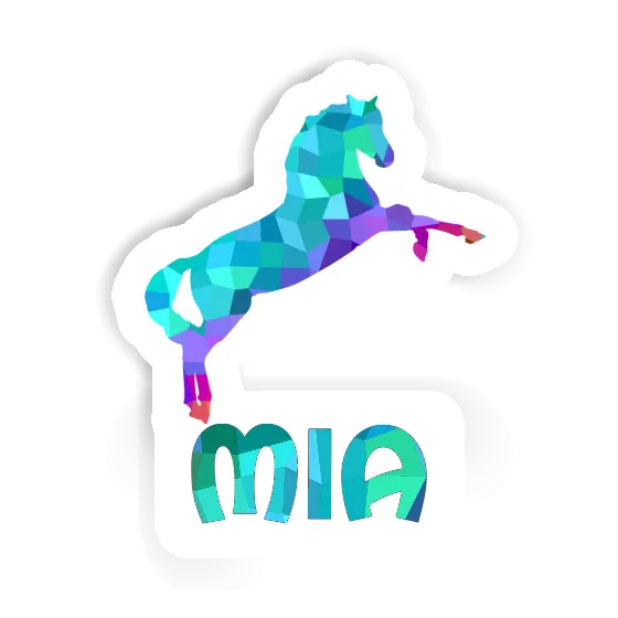 Mia Sticker Horse Laptop Image