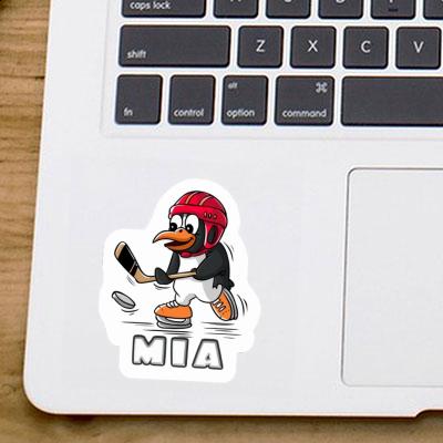 Sticker Mia Penguin Notebook Image