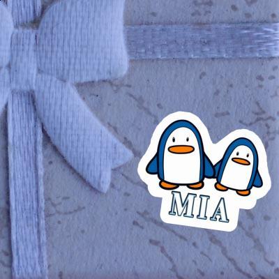 Sticker Pinguin Mia Gift package Image