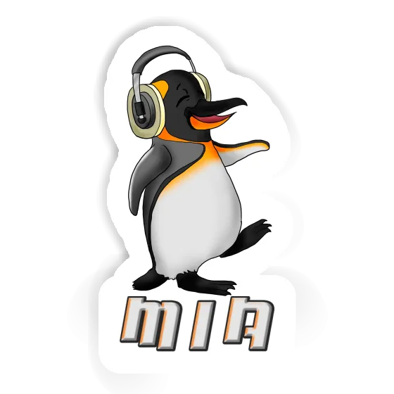 Sticker Penguin Mia Notebook Image