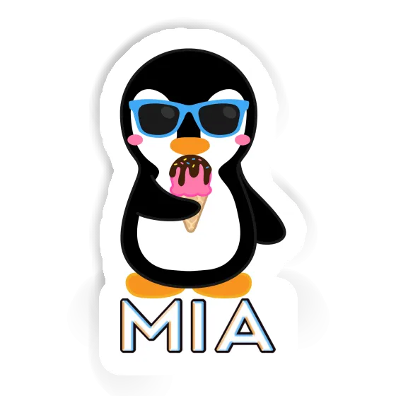 Sticker Ice Cream Penguin Mia Gift package Image