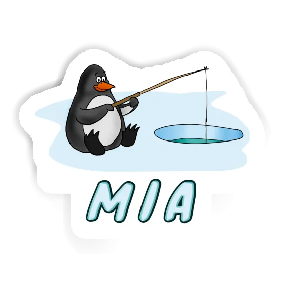 Sticker Fischerpinguin Mia Notebook Image