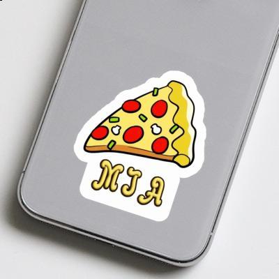 Pizza Aufkleber Mia Notebook Image