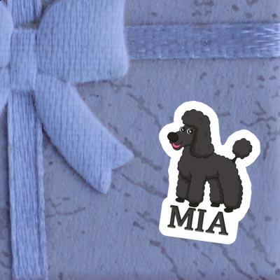 Poodle Sticker Mia Laptop Image