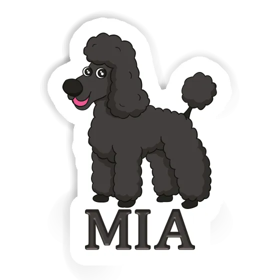 Poodle Sticker Mia Image