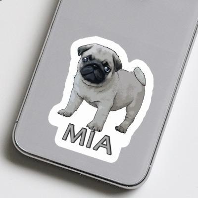 Sticker Pug Mia Gift package Image