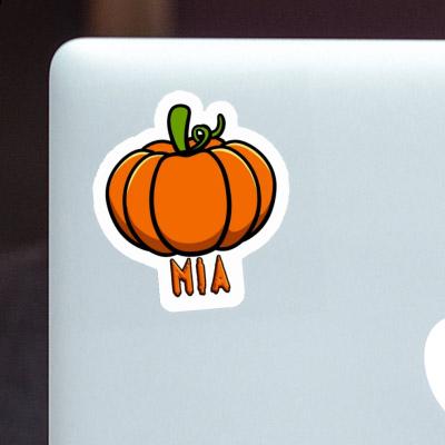 Sticker Mia Pumpkin Notebook Image