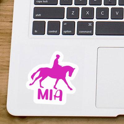 Sticker Mia Horse Rider Image