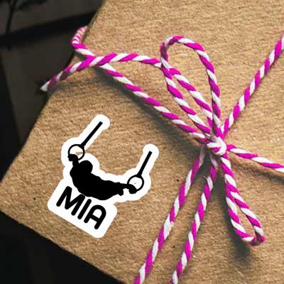 Gymnaste aux anneaux Autocollant Mia Gift package Image