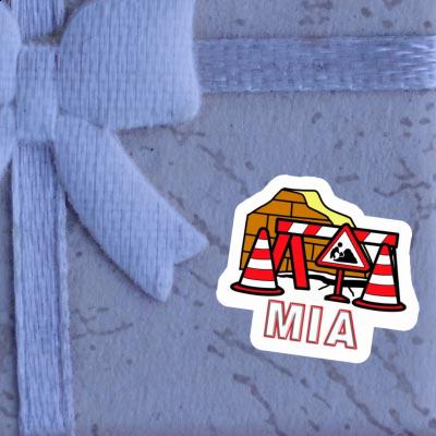 Mia Sticker Baustelle Notebook Image