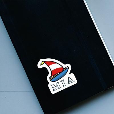 Sticker Segelboot Mia Image