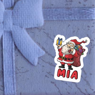 Père Noël Autocollant Mia Gift package Image