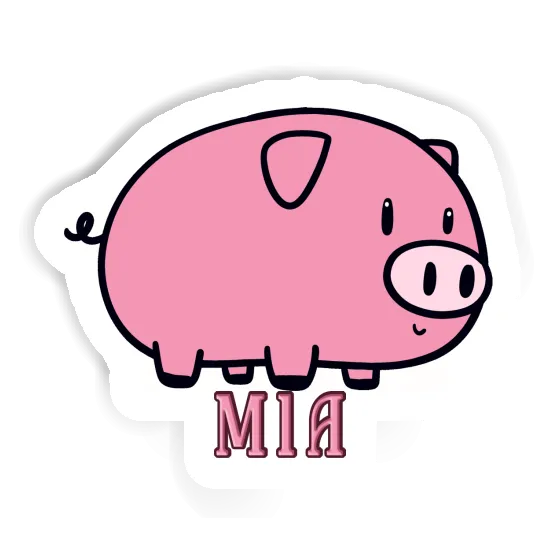 Sticker Pig Mia Gift package Image