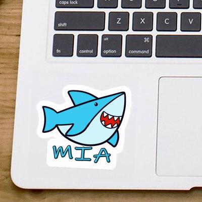 Requin Autocollant Mia Laptop Image