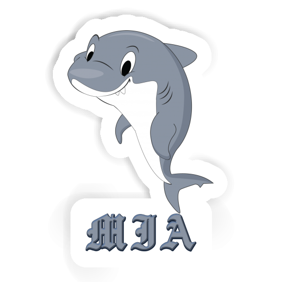 Sticker Mia Shark Laptop Image