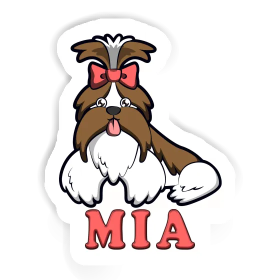 Sticker Shih Tzu Mia Gift package Image