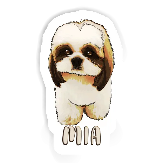 Mia Sticker Shih Tzu Laptop Image