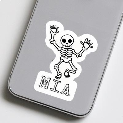 Mia Sticker Skelett Gift package Image